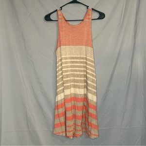 Striped Sleeveless Dress